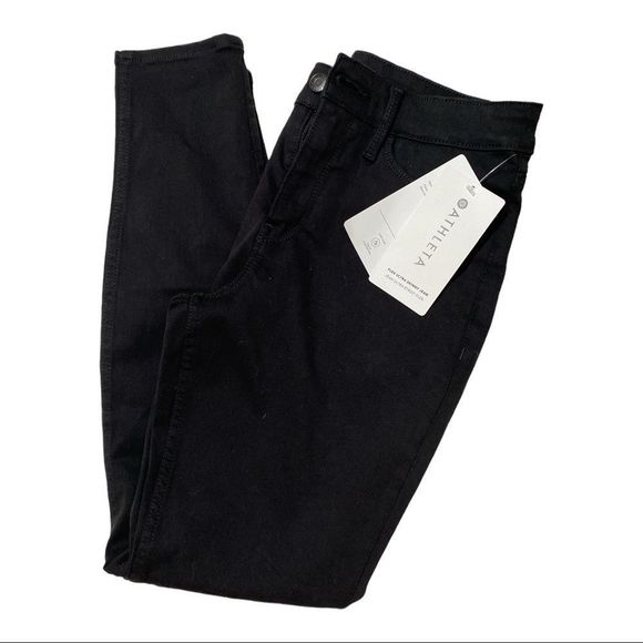 Athleta Jeans Athleta Flex Ultra Skinny Jean Black Nwt 2 Petite